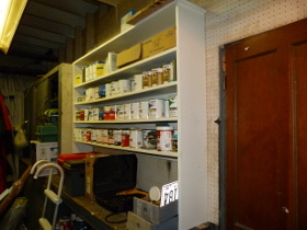 Paint shelf